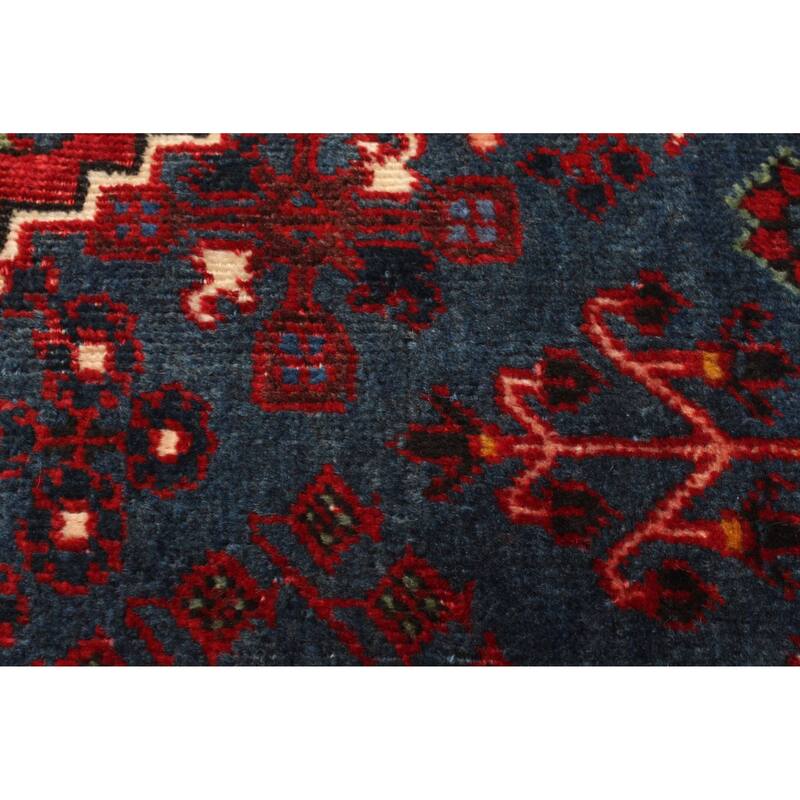 ECARPETGALLERY Hand-knotted Anatolian Red Wool Rug - 4'3 x 6'5