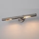 preview thumbnail 2 of 16, 2-Light Modern Linear Dimmable Vanity Light Wall Sconce W23.6"-Nickel