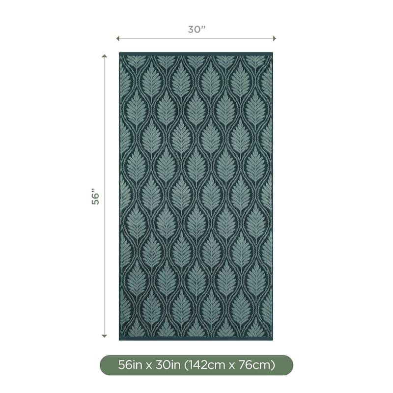 Martex Restore Fern Ogee Sage Bath Towel