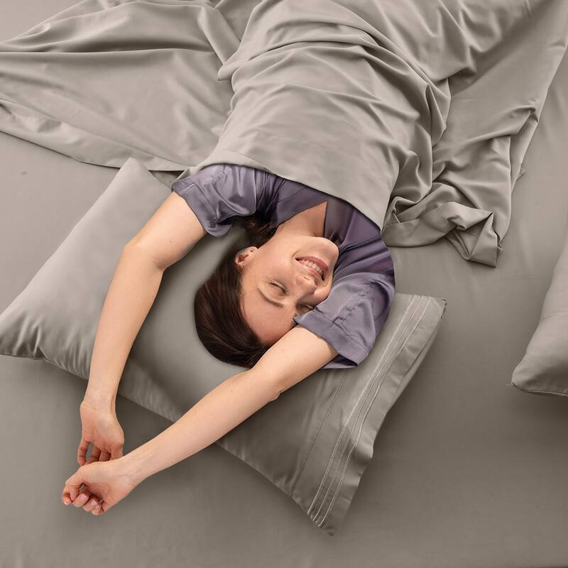 6 Piece Bed Sheet Set Deep Pocket Ultra Soft Microfiber Bedding Sheets