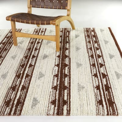 Alvarez Southwestern Striped Area Rug