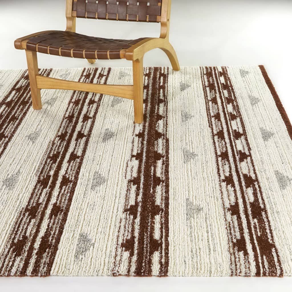 Alvarez Southwestern Striped Area Rug
