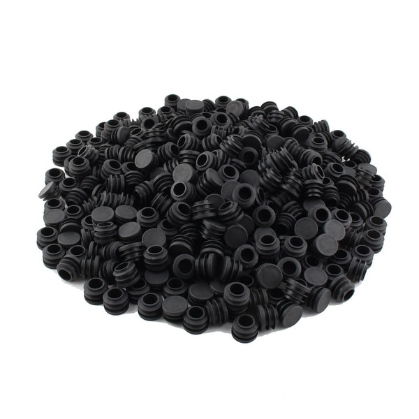 Unique Bargains Home Office Table Chair Leg Feet Plastic Cylindrical Shaped Tube Insert 400 Pcs