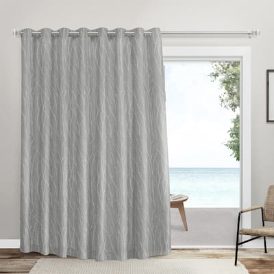 ATI Home Forest Hill Patio Room Darkening Blackout Grommet Top Patio Curtain Panel