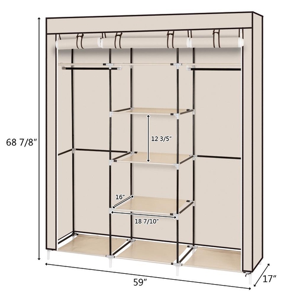 69 portable closet storage organizer sale