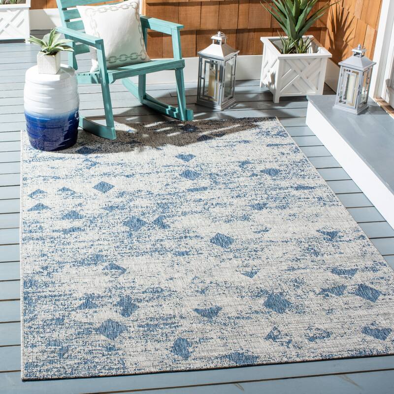 SAFAVIEH Courtyard Rucsanda Indoor/ Outdoor Waterproof Patio Backyard Rug