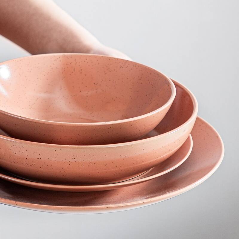 vancasso SABINE Stoneware Speckled Glaze Dinnerware Set