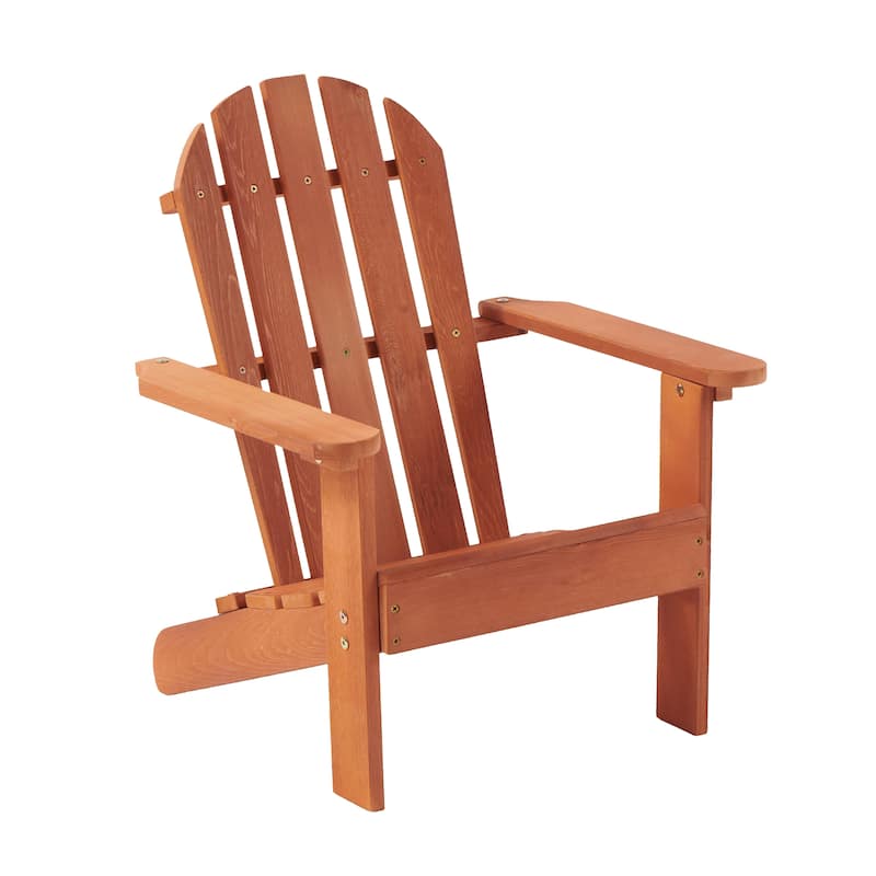 Anmytek Kids Foldable Adirondack Chair Solid Wood Outdoor Indoor Toddler Furniture