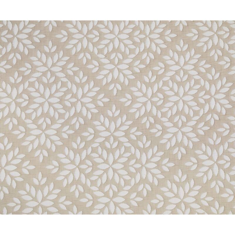 Jacquard Leaves Reversible Quilt Set