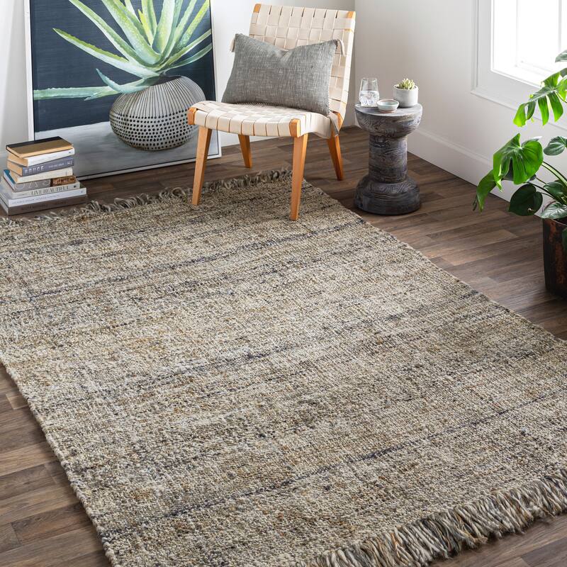 Artistic Weavers Padama Handmade Cottage Geometric Jute & Wool Area Rug