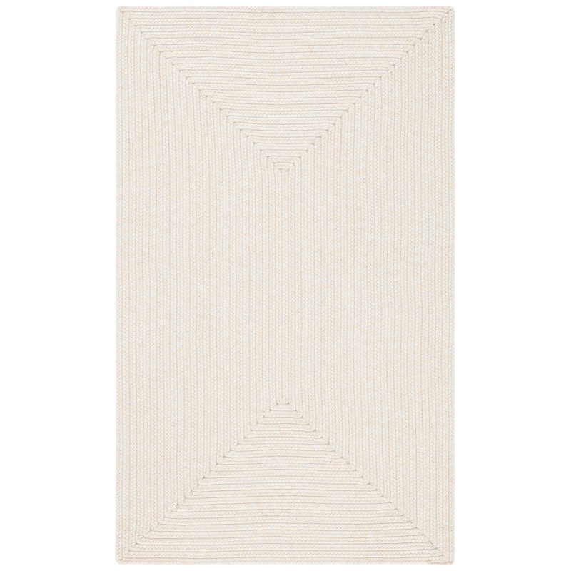 SAFAVIEH Handmade Braided Country Casual Lavada Rug - 3' x 5' - Ivory/Beige - Rectangle