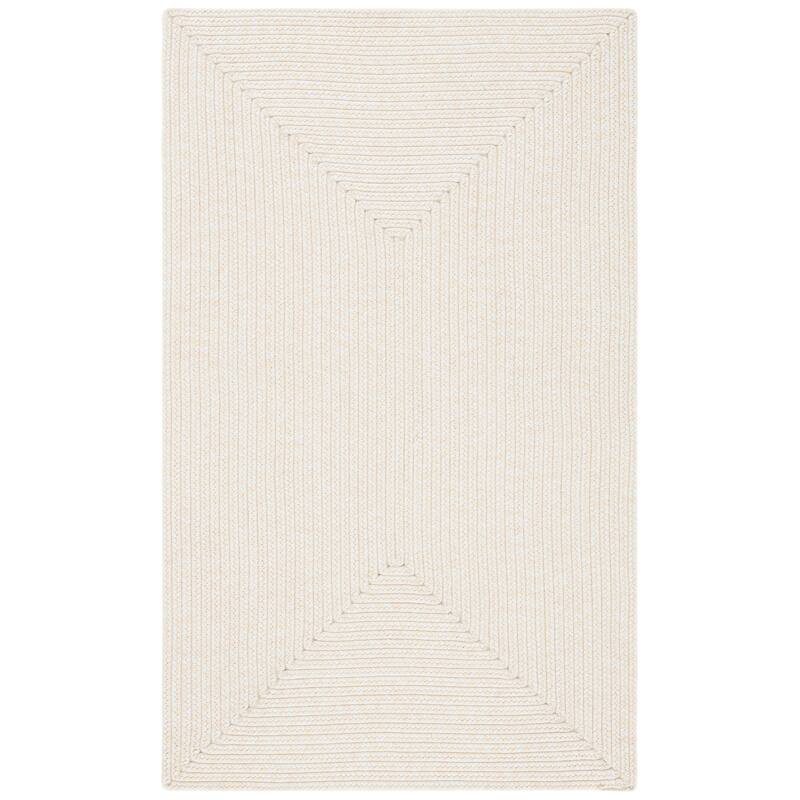 SAFAVIEH Handmade Braided Country Casual Lavada Rug - 2' x 3' - Ivory/Beige