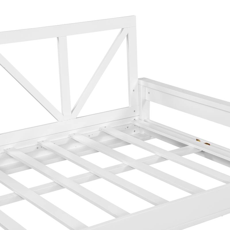Acacia Wood Twin Size Patio Swing Bed Modern Porch Swing Hanging Bed Frame with 16.4ft Hemp Ropes for Garden,Backyard