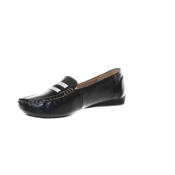 womens black loafers size 6