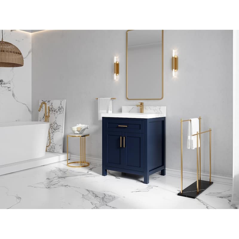 Willow Collections 30 in. W x 22 in. D Cambridge Single Sink Bathroom Vanity with Countertop