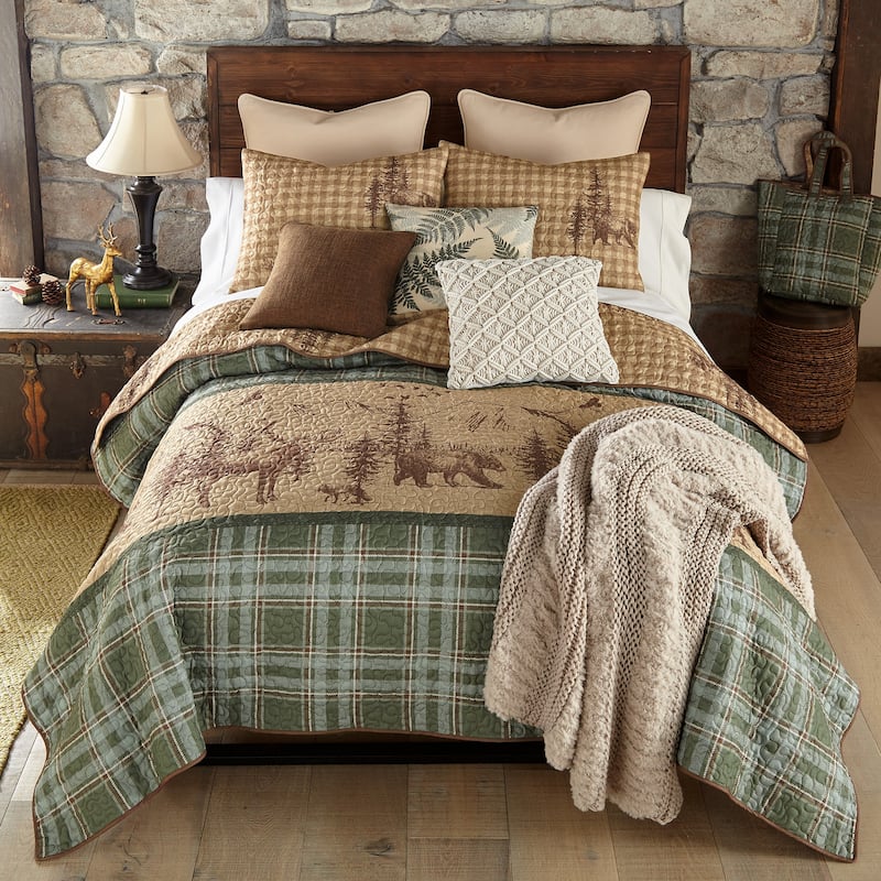Spruce Trail Microfiber Quilt Set from Your Lifestyle by Donna Sharp