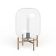 preview thumbnail 13 of 52, Carson Carrington Sagen Glass and Brass Table Lamp
