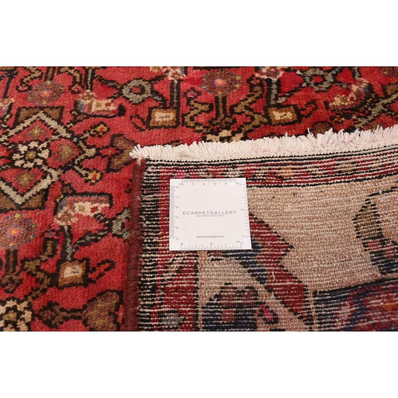 ECARPETGALLERY Hand-knotted Andelz Red Wool Rug - 3'7 x 6'5