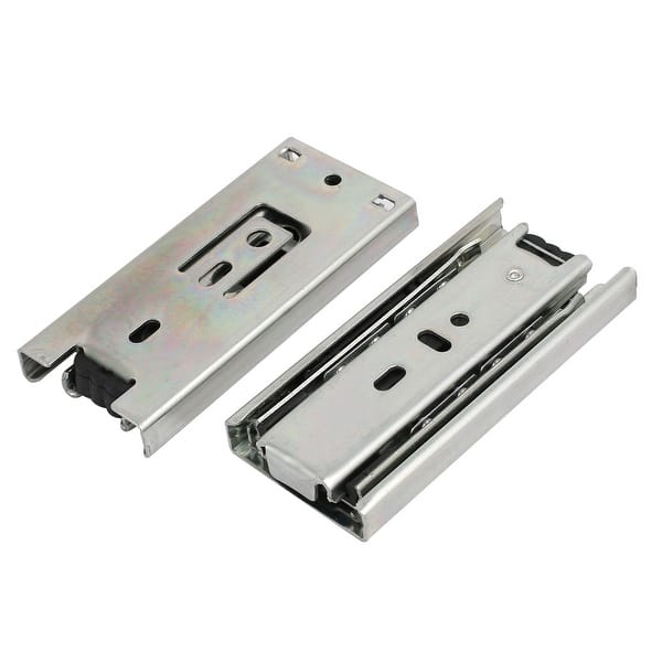 Shop Pair 4 Inch Telescoping Ball Bearing Damper Drawer Slide