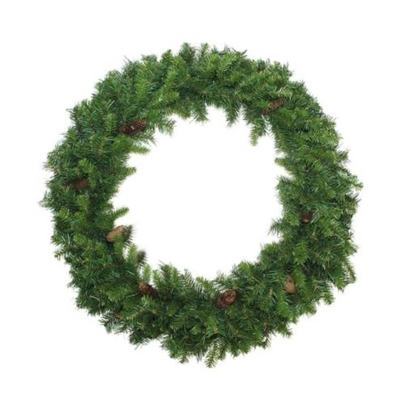 Dakota Red Pine Commercial Artificial Christmas Wreath - 6' - Unlit