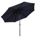 preview thumbnail 5 of 10, Holme 9-foot Steel Market Patio Umbrella with Tilt-and-Crank