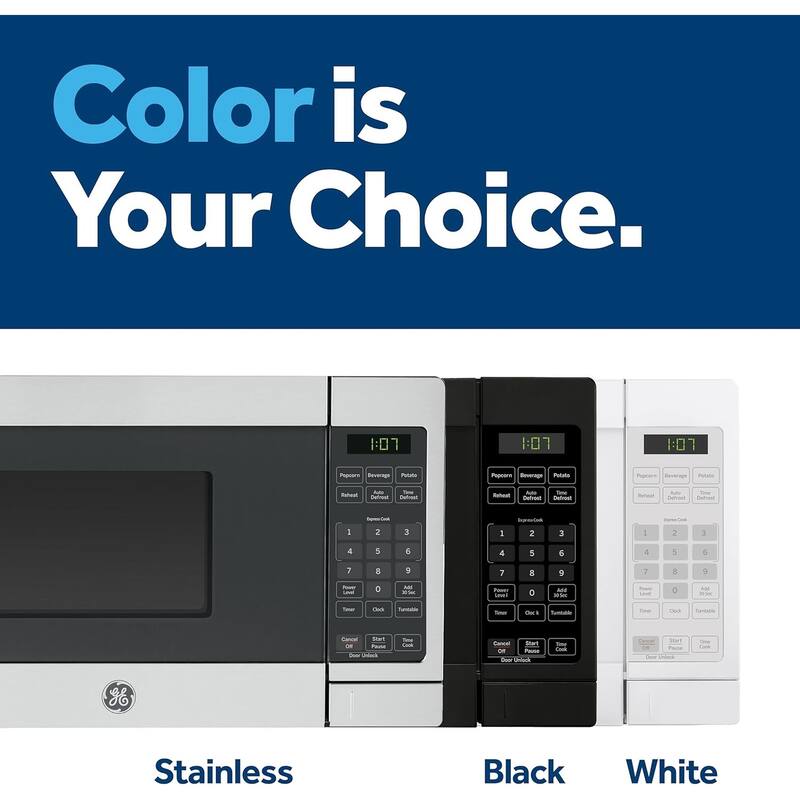 700W Countertop Microwave with 6 Auto Settings & Child Lock, 0.7 Cu Ft Stainless Steel for Kitchen