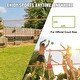 preview thumbnail 10 of 9, Orange Steel and PE Volleyball Net Set, Adjustable Height, Portable and Full Accessories