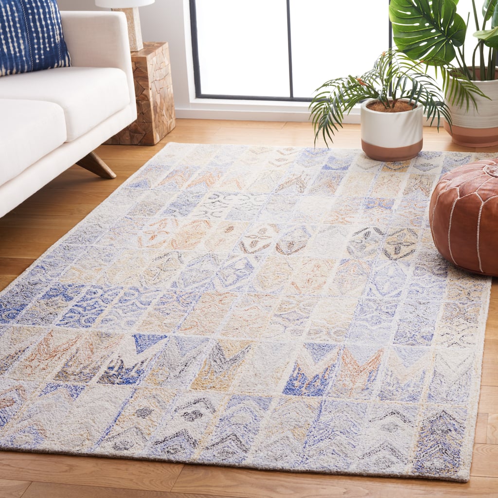 SAFAVIEH Handmade Abstract Ockeline Modern Rug