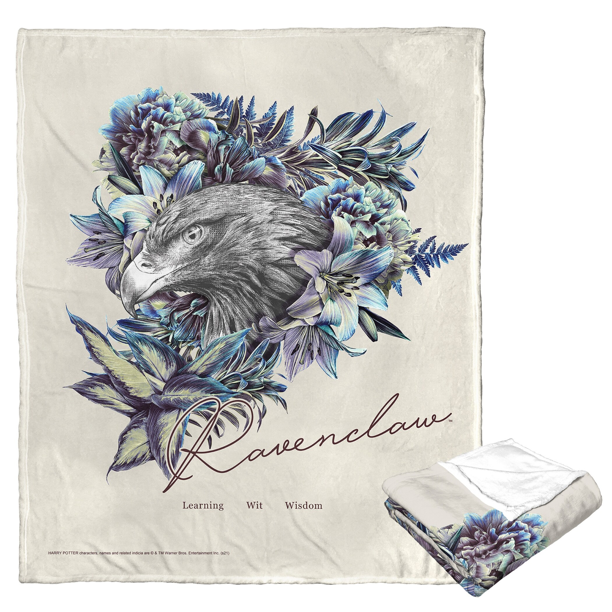 Warner Brothers Harry Potter Ravenclaw Silk Touch Throw Blanket Bed Bath Beyond 38077642