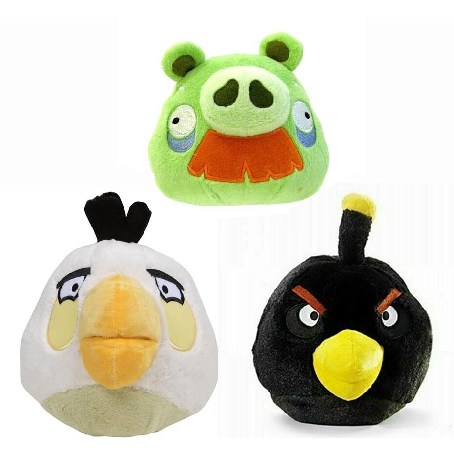 angry bird plush dog toy