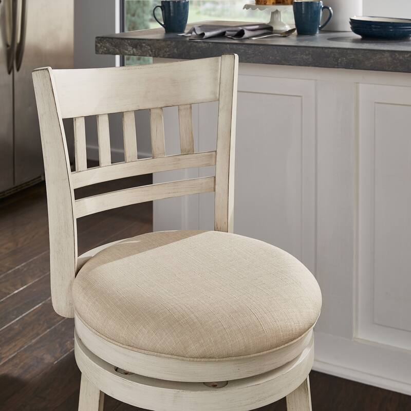 Verona Swivel 29-inch High Back Bar Stool by iNSPIRE Q Classic