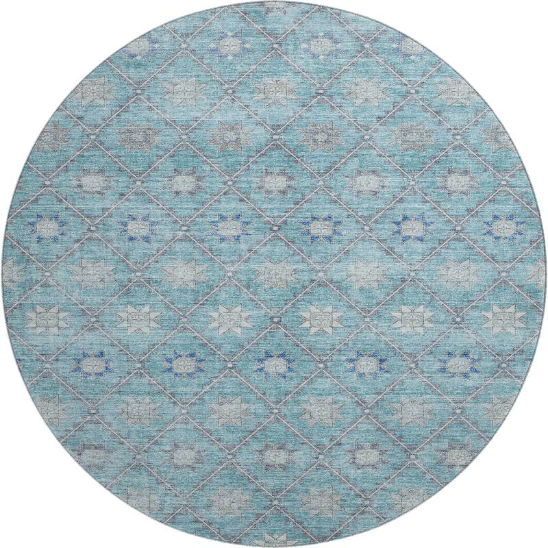Premium Washable Super Soft Boho Trellis Mayfield Rug