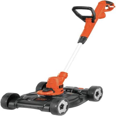 BLACK3-in-1 String Trimmer/Edger & Lawn Mower, 6.5-Amp, 12-Inch, Corded