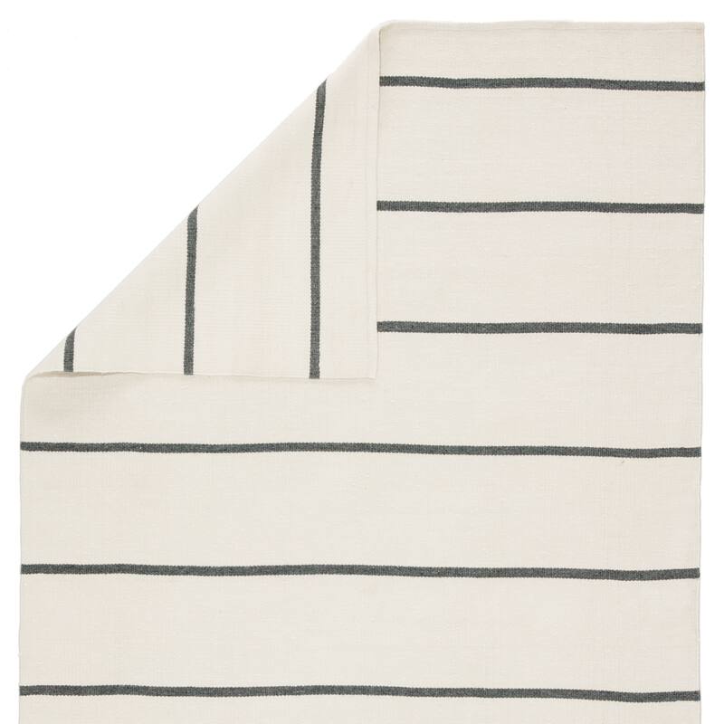 Porch & Den Langwood Stripes Indoor/ Outdoor Handmade Area Rug