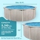 preview thumbnail 3 of 6, Aquarian Phoenix 15ft x 52in Above Ground Swimming Pool Kit & Pump & Ladder Kit