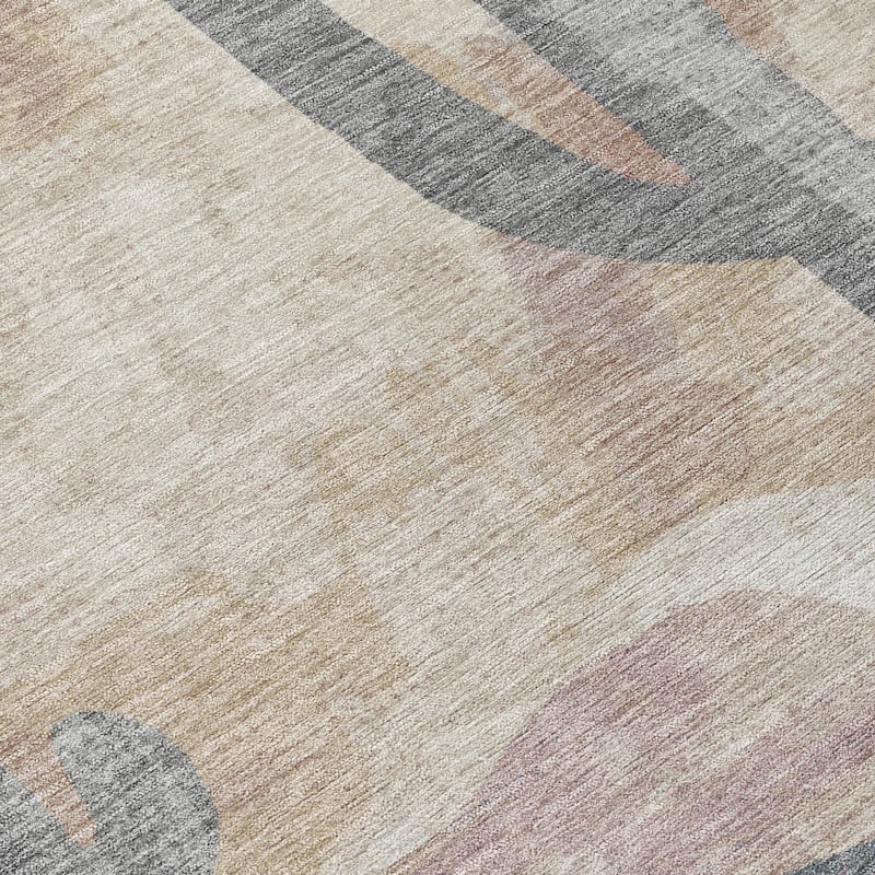Machine Washable Indoor/ Outdoor Desert Inspiration Chantille Rug