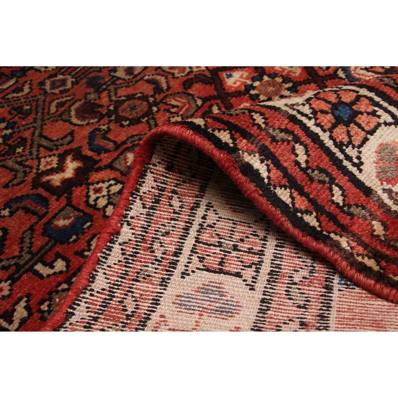 ECARPETGALLERY Hand-knotted Andelz Light Red Wool Rug - 3'8 x 11'1