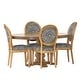 preview thumbnail 33 of 77, Dored 5 Piece Dining Set by Christopher Knight Home