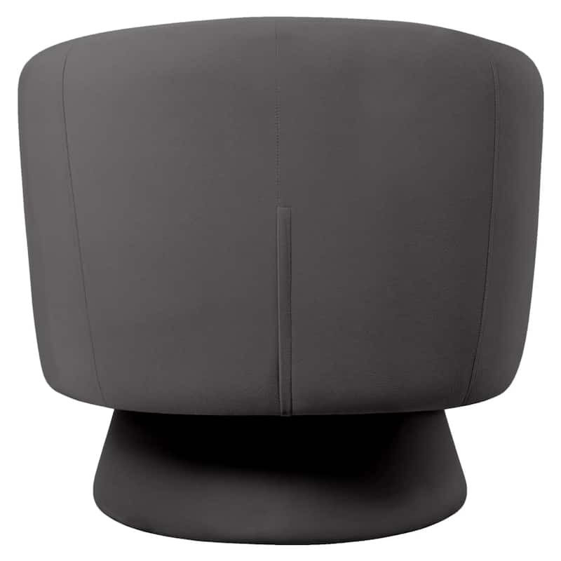 Raze 31" Swivel Accent Armchair Upholstered in Boucle/Velvet/Linen Fabric with Plush Cushioning and Solid Wood Support