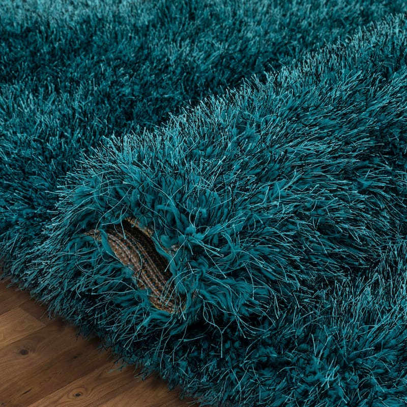 Well Woven Kuki Chie Glam Solid Shag Area Rug