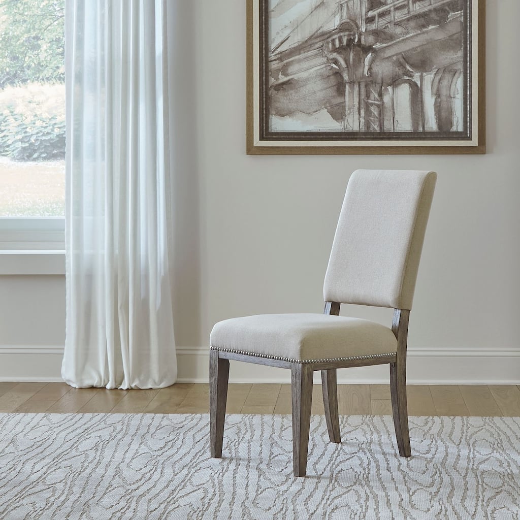 Westfield Havana Brown Upholstered Side Chair (Set of 2)