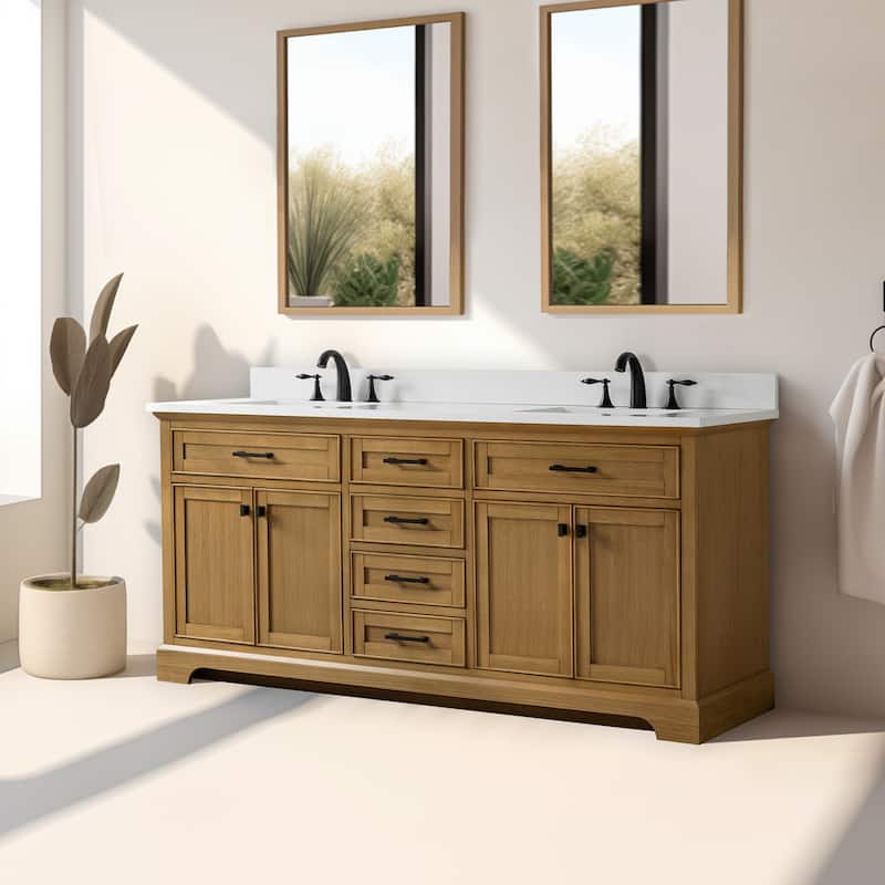 Milano 72" Double Sink Vanity