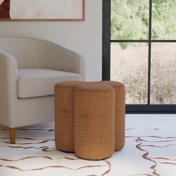 HomePop Clover Shaped Ottoman - On Sale - Bed Bath & Beyond - 40968694