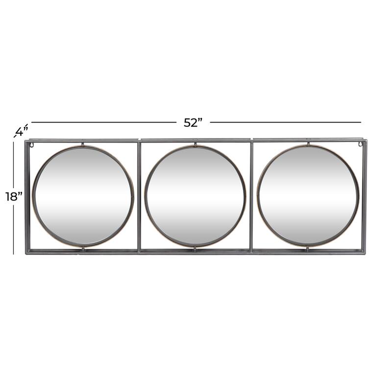 Iron Modern Wall Mirror