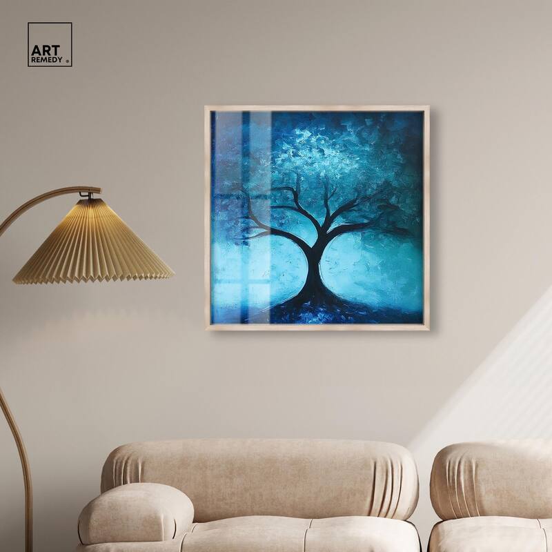 Tree of Opposites III Shadowbox by Art Remedy
