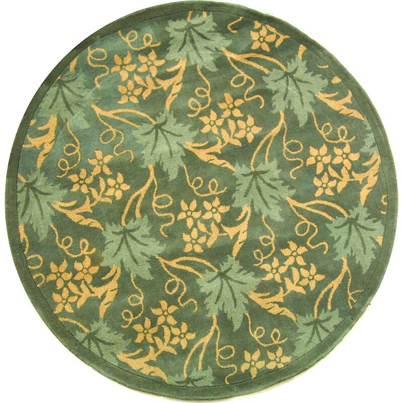 SAFAVIEH Handmade Berkeley Geronima Botanical Wool Rug