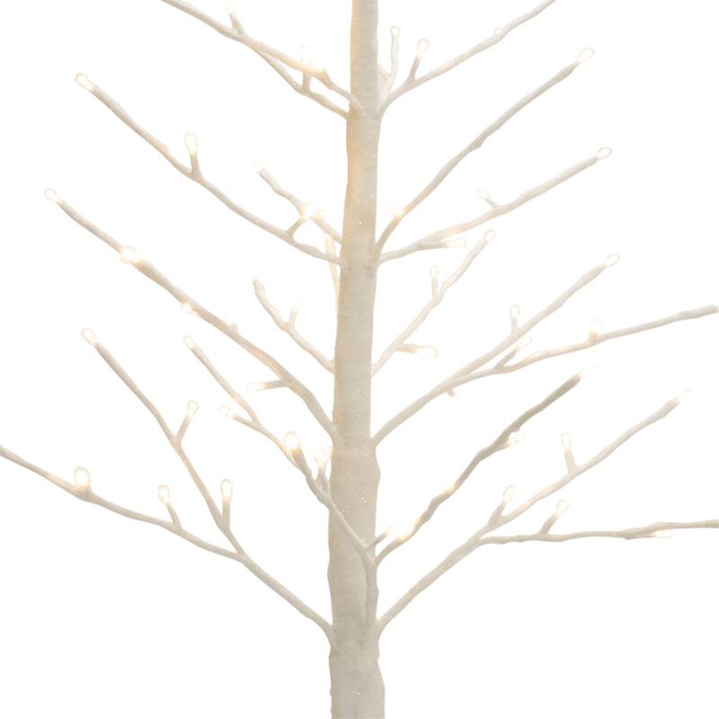 LED Glittered Twig Tree 36"H