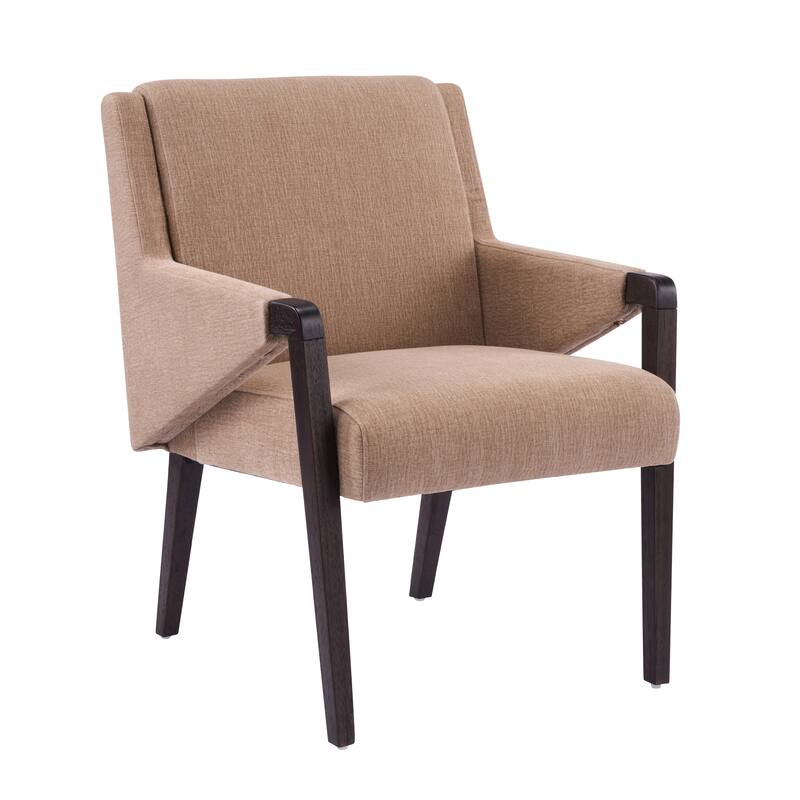 Christopher Knight Home - Set of 2 Mid-Century Modern Upholstered Dining Chair with Rubberwood Frame