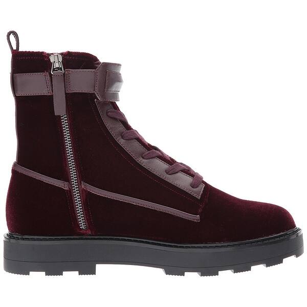 Shop Calvin Klein Women S Vanora Combat Boot Overstock 22337916
