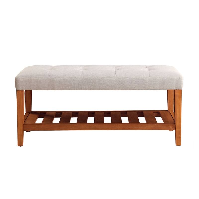 Upholstered Bench with Storage
